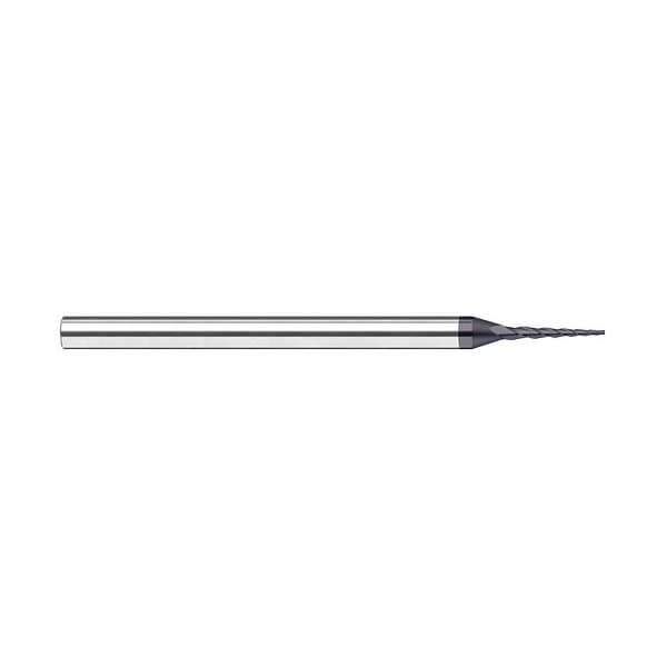 Harvey Tool 0.0900 in. Cutter dia. x 0.7200 in. Carbide Tapered Square End Mill, 3 Flutes, AlTiN Nano Coated 760890-C6 - main